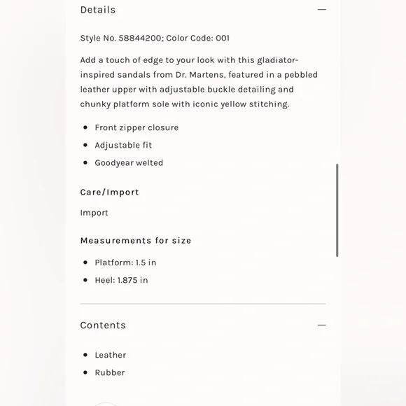 New Dr Marten Olson Sandals Black size 7 NEW - Picture 4 of 14